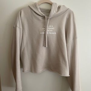 Summer Fridays Crop Hoodie